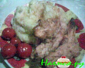 Лимонная куриная грудка