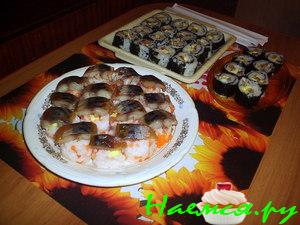 Суши на мамин юбилей