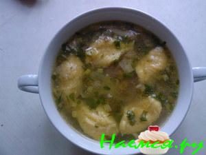 Супчик с клецками "Для сынули"