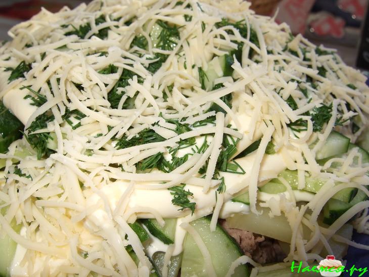 Салат Мясной (с говядиной)