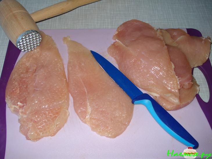 Курица "В снегу"