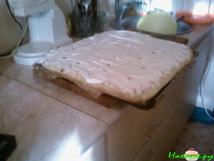 Яблочный пирог с безешной корочкой Яблочный пирог с безешной корочкой