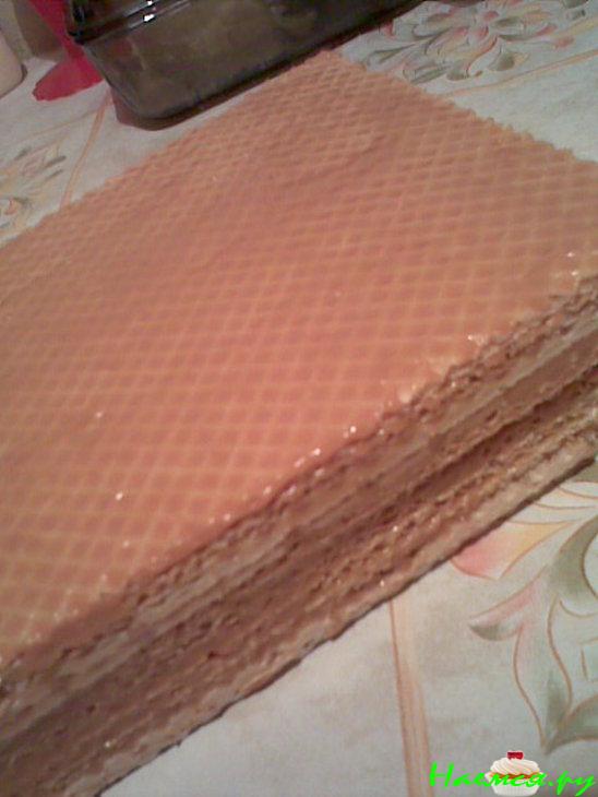 Вафельный торт традиционный