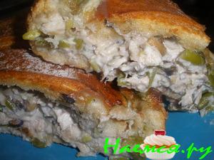 Фаршированный батон