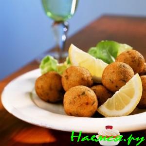 Жареные рыбные шарики Жареные рыбные шарики