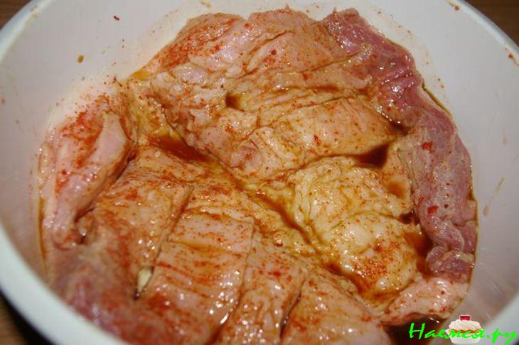 Вишневая свинина