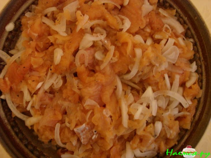 Пирог с гольцами