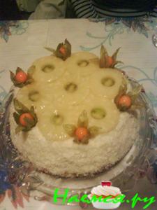 Торт "Ананас под градусом" Торт "Ананас под градусом"
