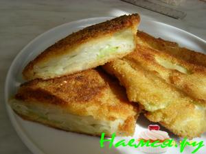 Капустный шницель в двойной панировке