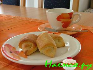 Творожные рогалики