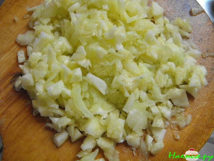 Кабачковые бочонки с креветками