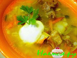 Рассольник домашний