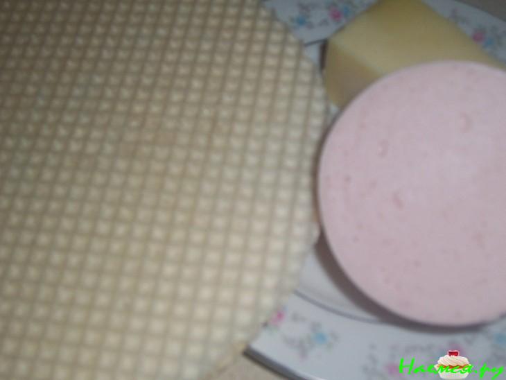 Вафельный пирог