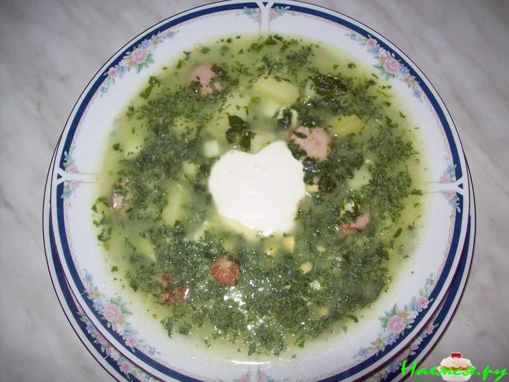 Суп зелёный со шпинатом в любое время года! Суп зелёный со шпинатом в любое время года!