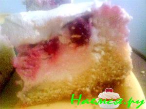 Пляцок 'Вишня под одеялом'