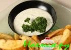 Картофель в чесночном соусе