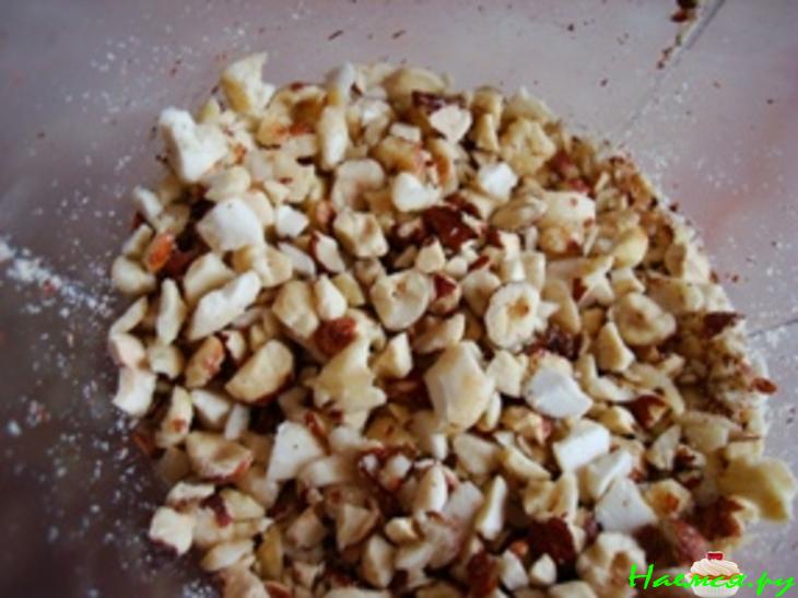 Пирог с орехами и курагой Пирог с орехами и курагой