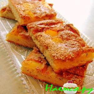 Сырно-кабачковая лепёшка/пирог/хлеб/запеканка с кунжутом