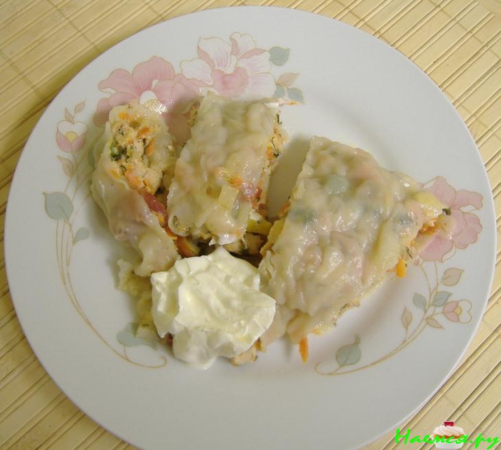 Рулетик на пару