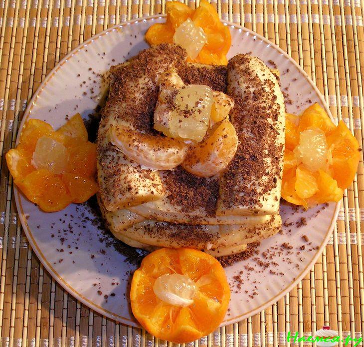 Десерт 'Банановый колодец'