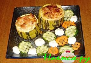 Кабачки фаршированные Кабачки фаршированные