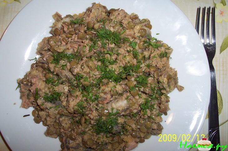 Салат из чечевицы Салат из чечевицы