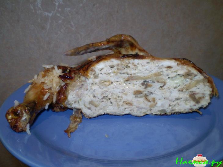 Фаршированная курочка (галантин)