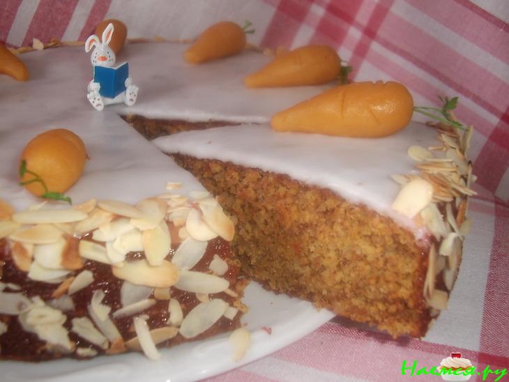 Морковно-ореховый пирог