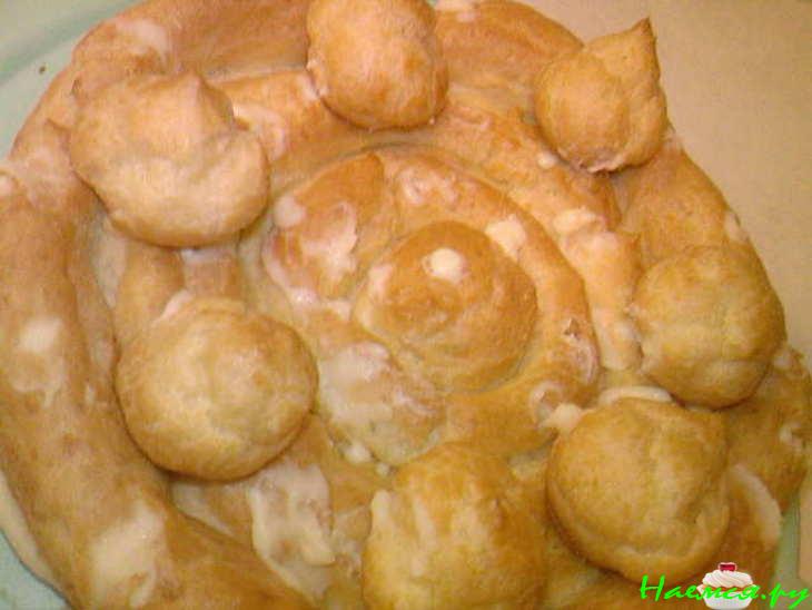 Торт "Сент-Оноре" с заварным кремом Торт "Сент-Оноре" с заварным кремом