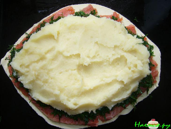 Рыбный пирог &laquo;Золотая рыбка&raquo;