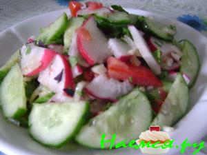 Салат овощной "Летний" Салат овощной "Летний"