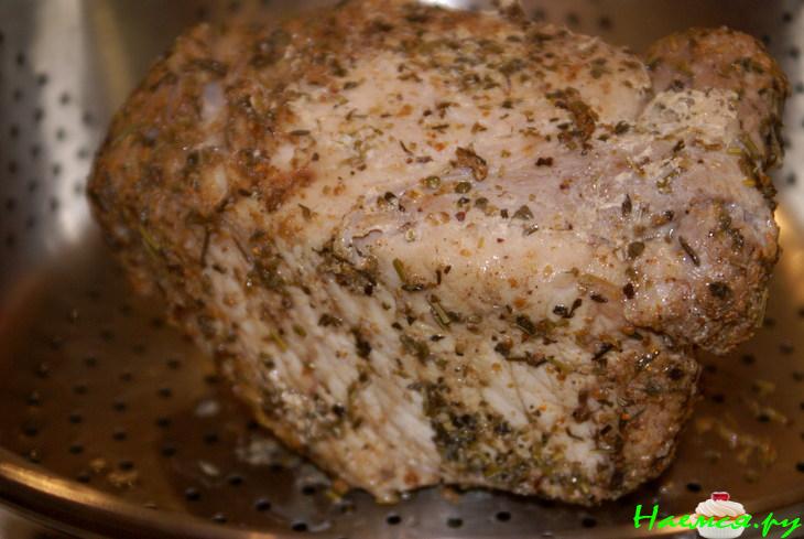 Буженина паровая с французскими травами Буженина паровая с французскими травами