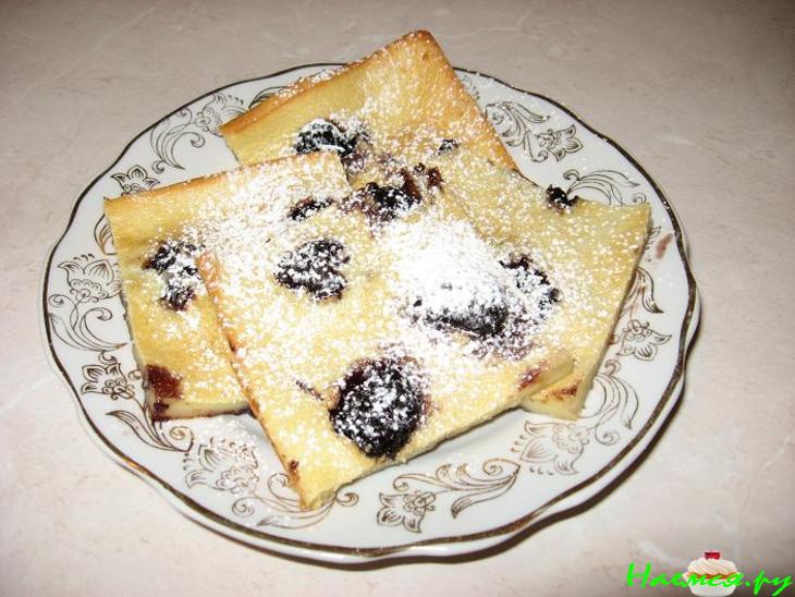 Клафути с черешней