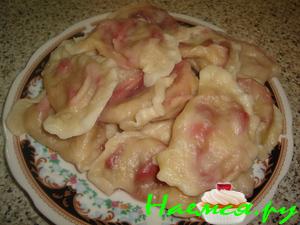 Вареники с клубникой