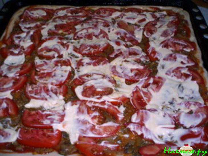 Грибная пицца "Для всей семьи" Грибная пицца "Для всей семьи"