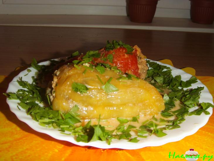 Перцы, фаршированные по-вегетариански