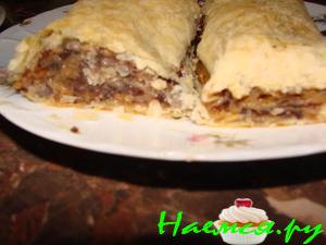 Рулет фруктовый