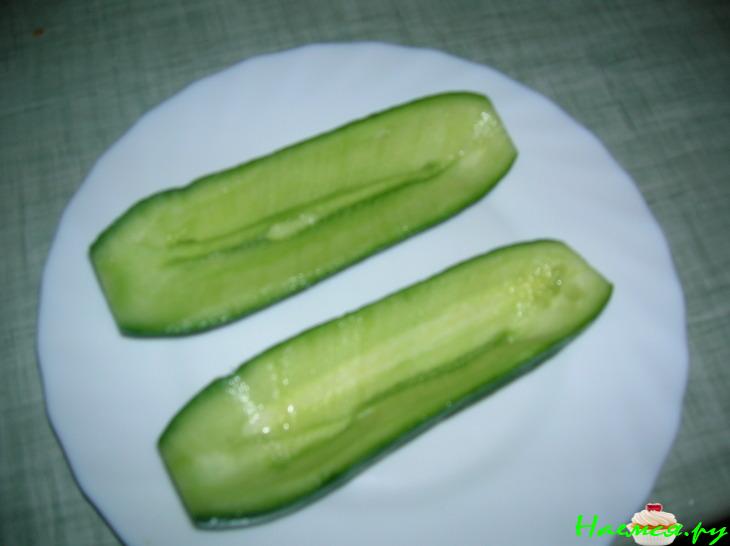Огурчики фаршированные