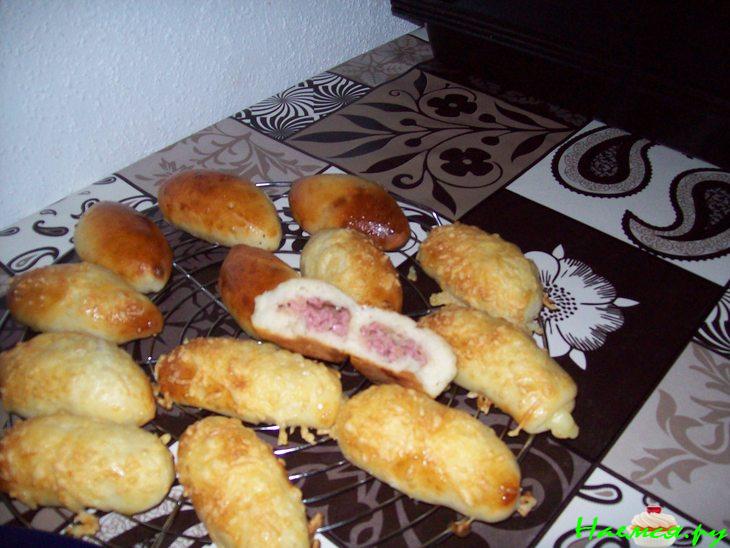 Пирожки из духовки на картофельном тесте