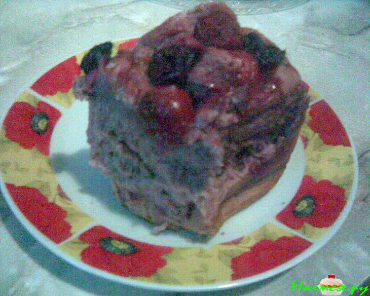 Вишневый пирог с корицей