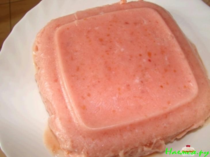 Нектарины с йогуртом а-ля мороженое