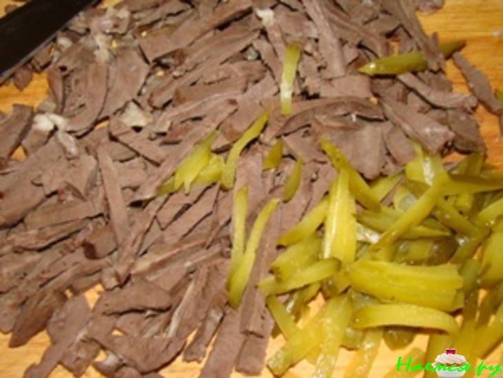 Салат "Гнездо" Салат "Гнездо"