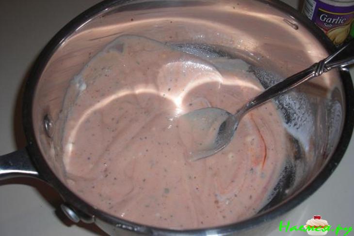 Мини-перчики в сметанном соусе