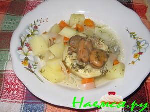 Артишок с овощами Артишок с овощами