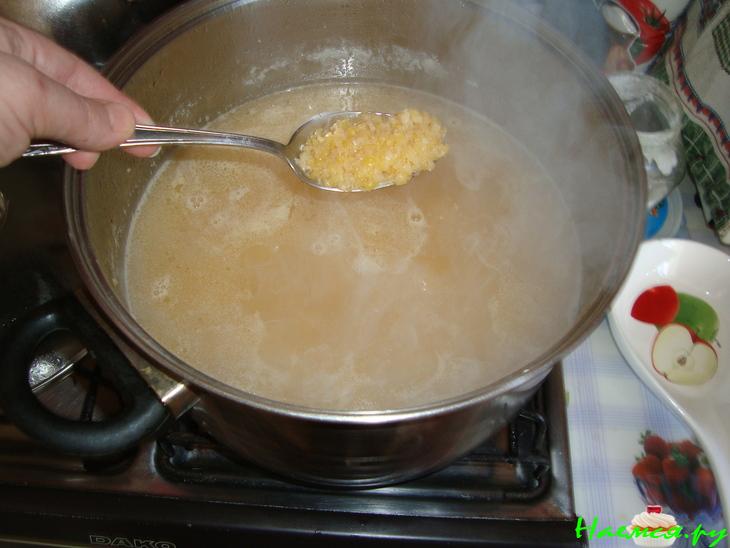 Супчик гороховый со шкварками "Мамин" Супчик гороховый со шкварками "Мамин"