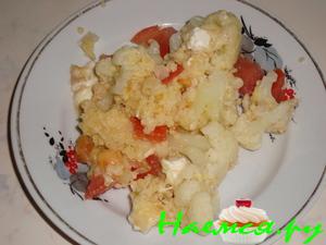 Пшенная каша с капустой брокколи (или цветной) Пшенная каша с капустой брокколи (или цветной)