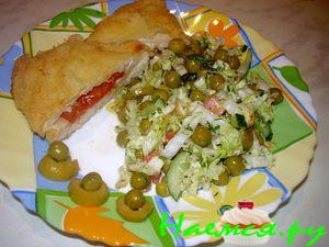 Осенний куриный салатик Осенний куриный салатик