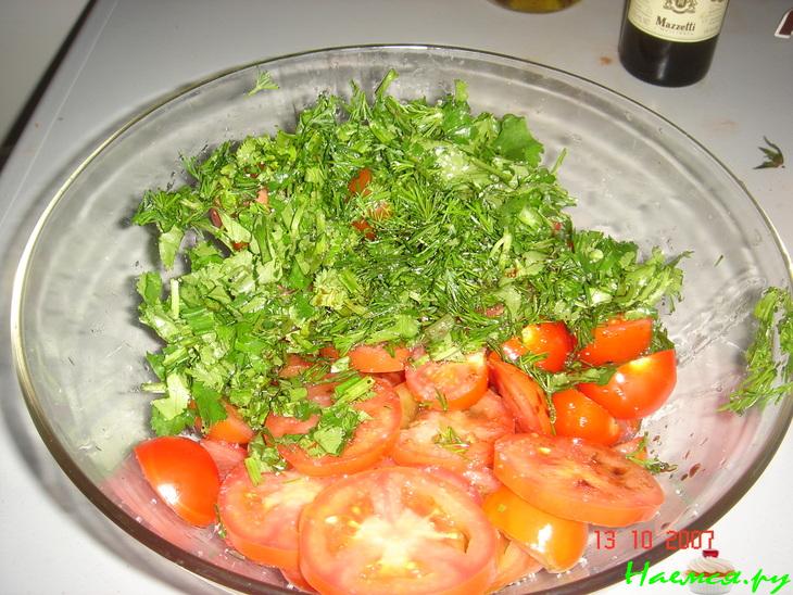 Помидорный Салат Помидорный Салат