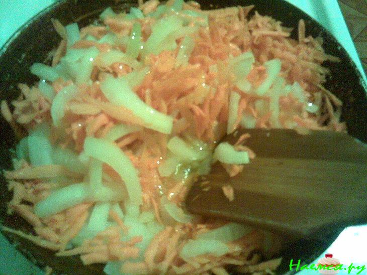 Фаршированные кальмары с сыром