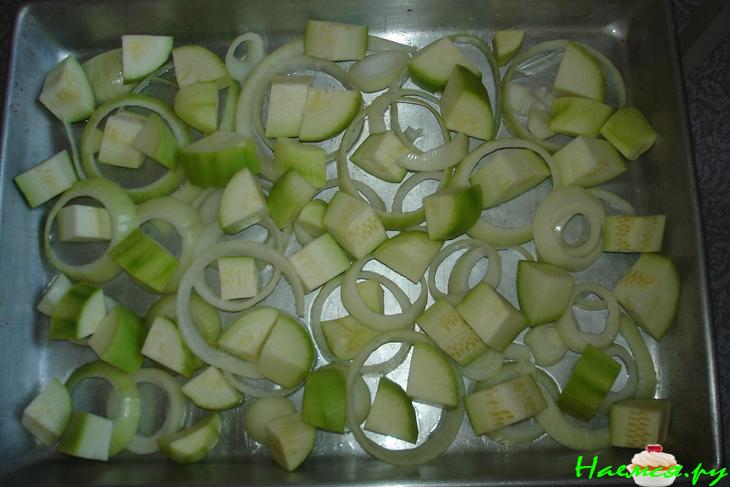 Запеченные овощи с розмарином Запеченные овощи с розмарином